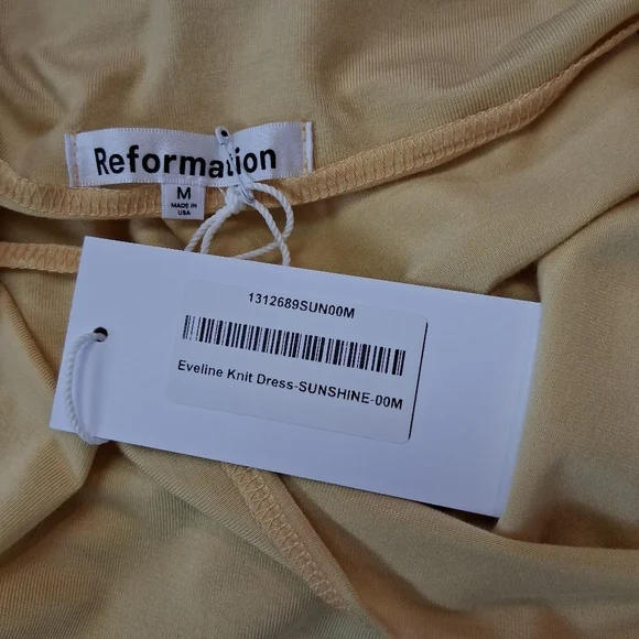 Reformation Eveline Yellow Dress Size Meduim NWT - threedaughtersproperties.com Reformation Eveline Yellow Dress Size Meduim NWT - threedaughtersproperties.com